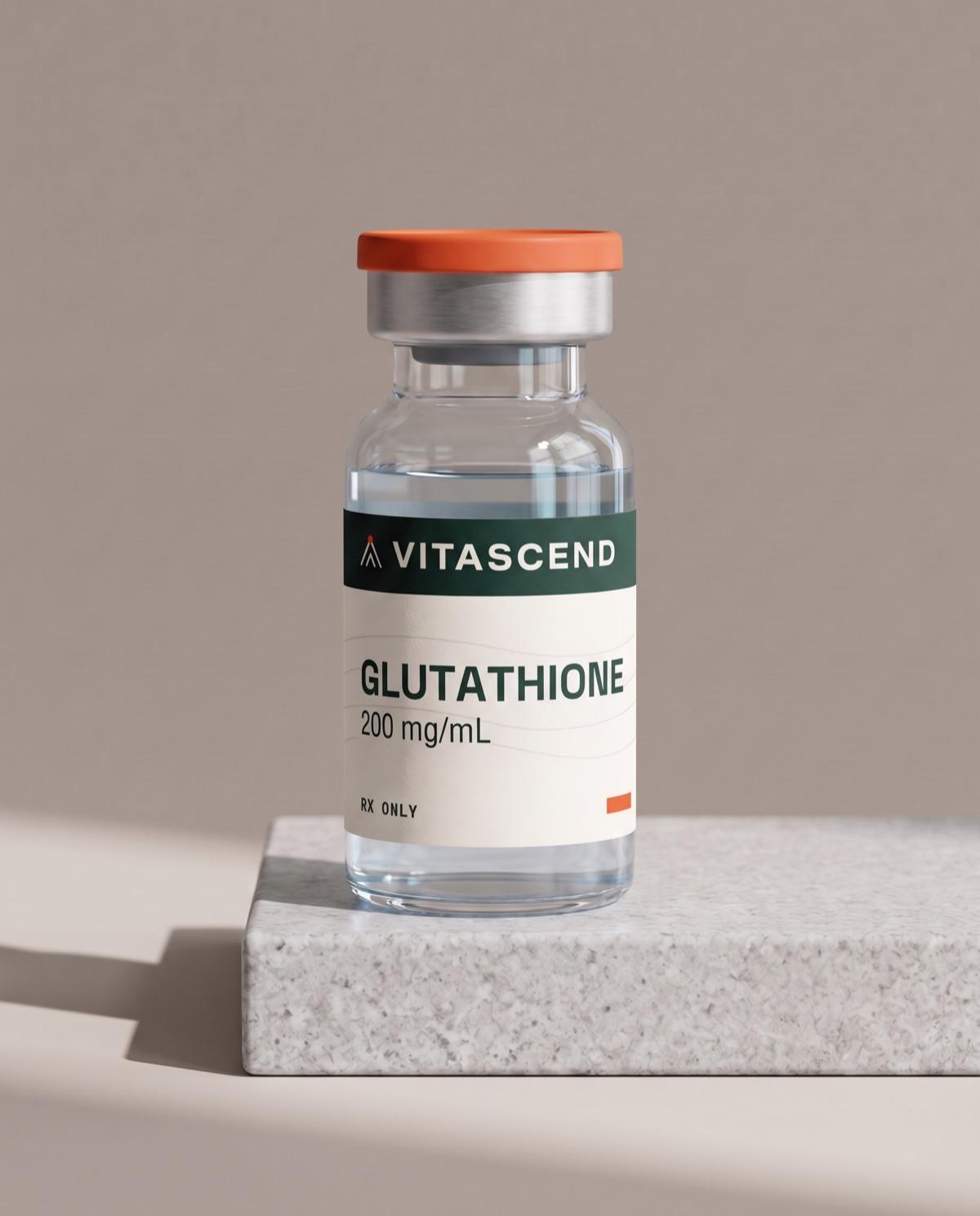 Glutathione with a Vitascend label